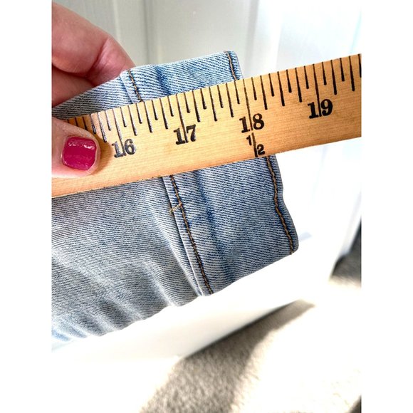 Girls Size 8 Old Navy Denim Light Blue Jacket Mini on Back - Picture 7 of 8